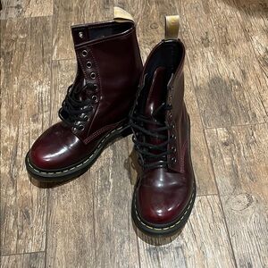 Dr. Martens Burgundy Boots